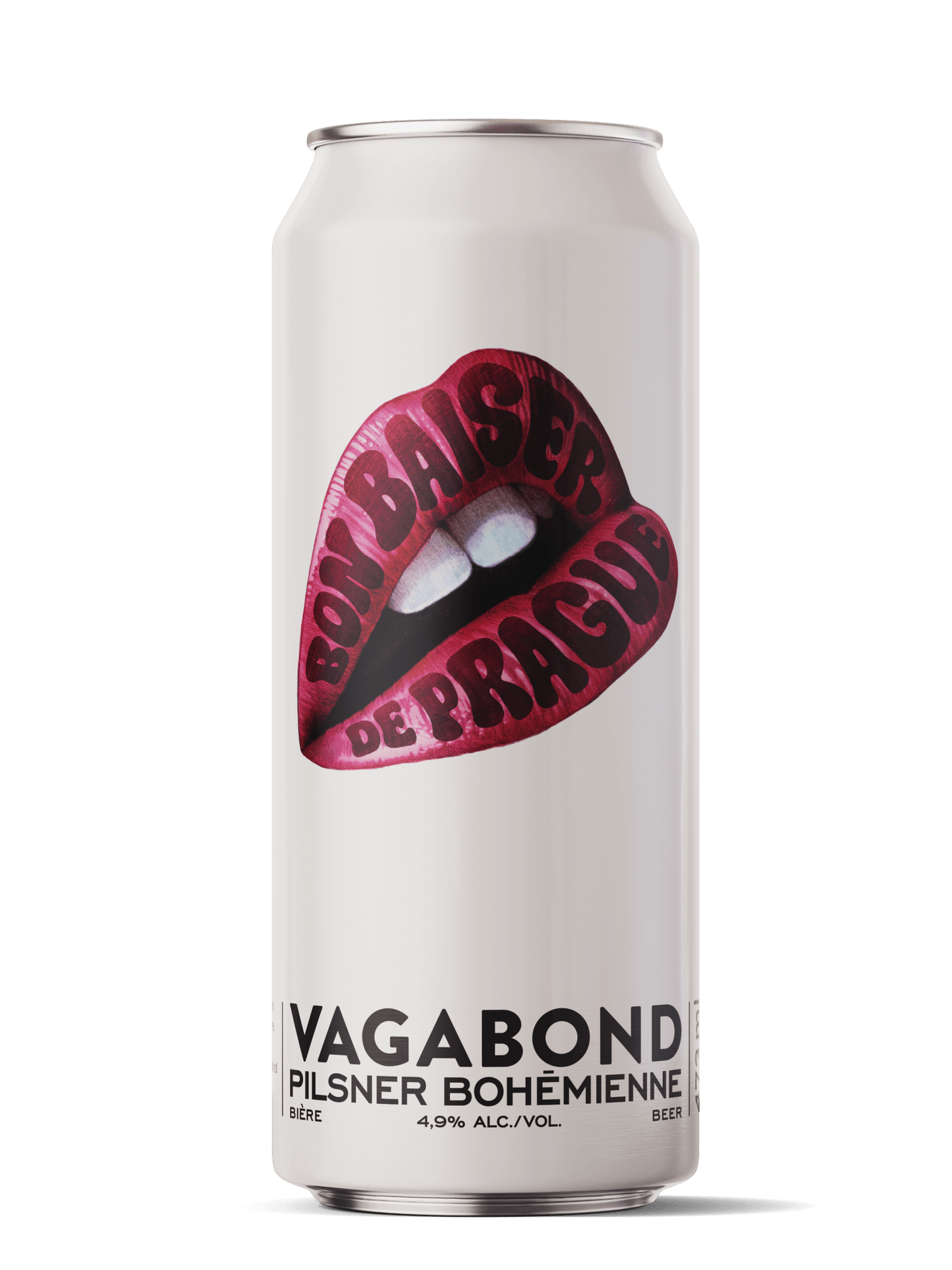 Canette Good Kiss from Prague Vagabond Bohemian Pilsner 473ml