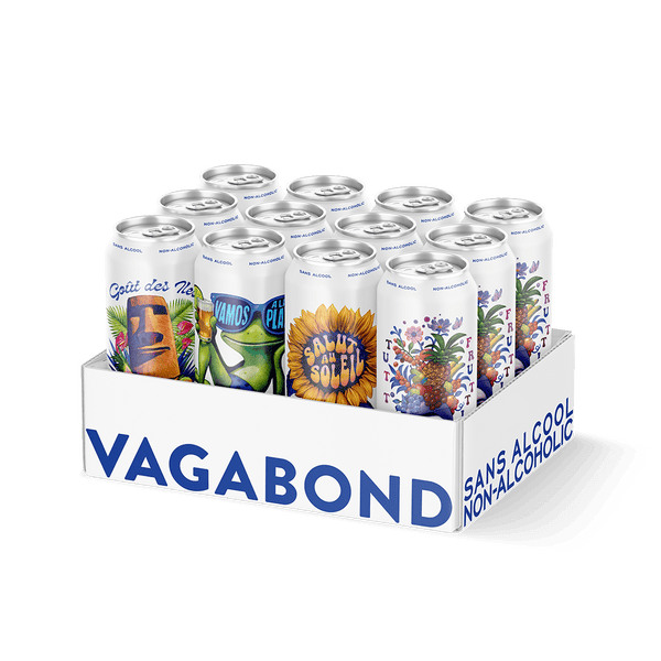 Caisse Découverte sans alcool Vagabond