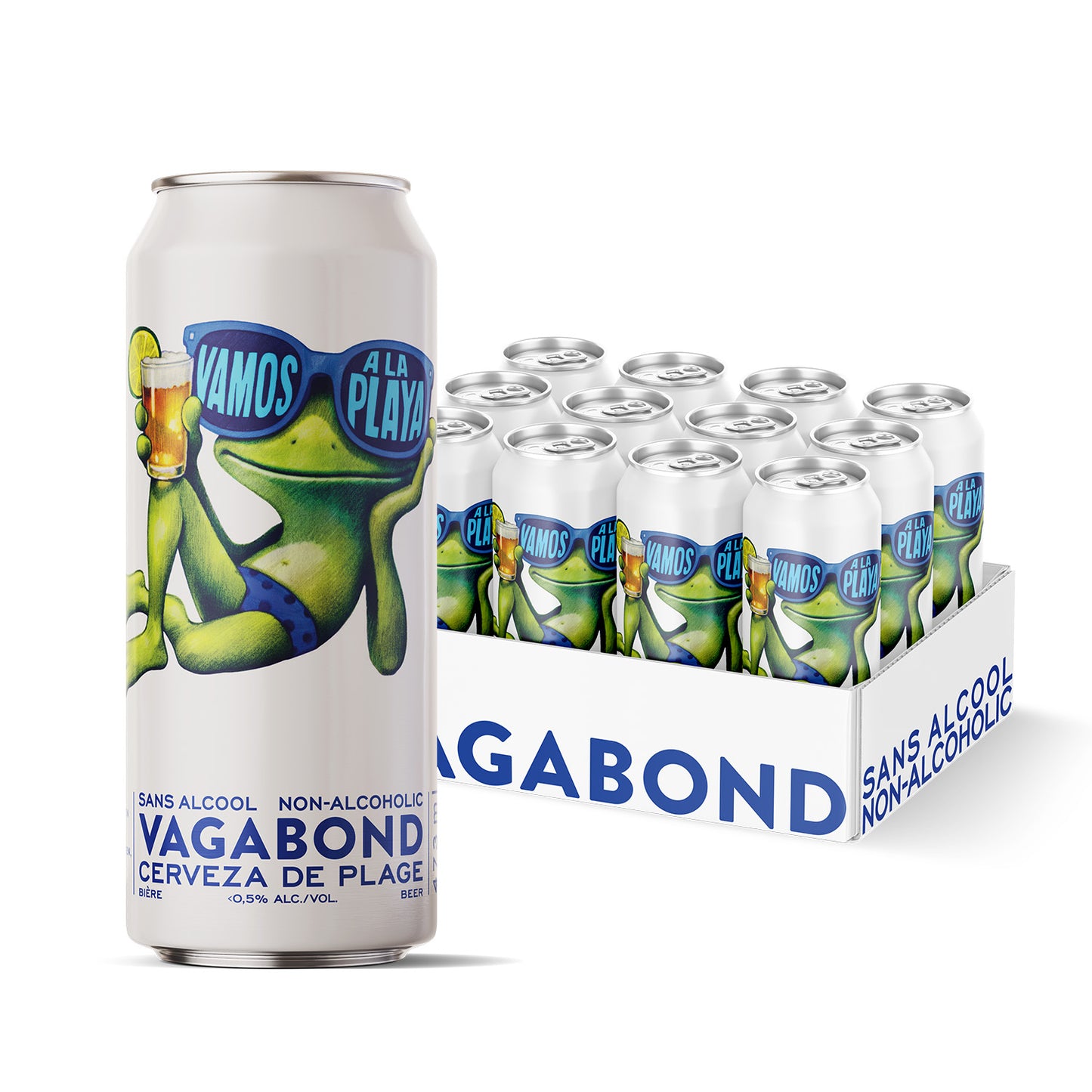 VAMOS A LA PLAYA SANS ALCOOL - 12 x 473ML