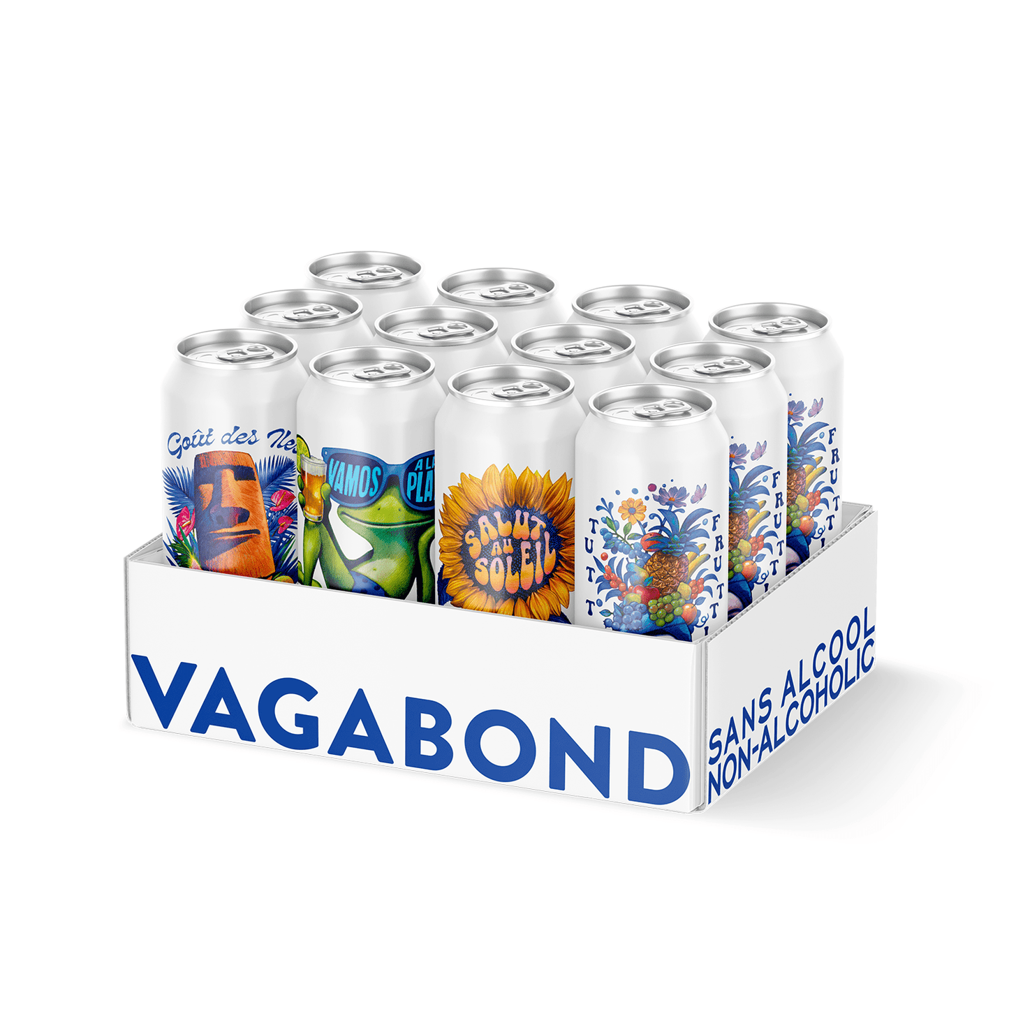 CAISSE DÉCOUVERTE - BIÈRES SANS ALCOOL - 12 x 473ML