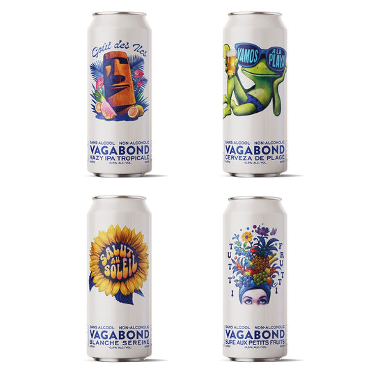 CAISSE DÉCOUVERTE - BIÈRES SANS ALCOOL - 12 x 473ML